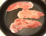薄いしゃぶしゃぶお肉で、柔らか焼きしゃぶ作り方2写真