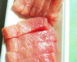 マグロの春巻き☆ミディアムレア仕上げ♪作り方1写真