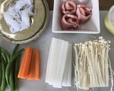 【小結しらたき】こんにゃくと野菜の肉巻き作り方2写真