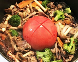 牛薄切り肉とトマトの赤ワイン煮風作り方4写真