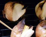 グリル焼き玉ねぎの簡単おつまみ。作り方2写真