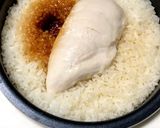 ズボラ飯「鍋キューブサラダチキンご飯」作り方2写真