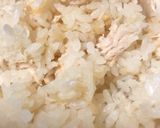ズボラ飯「鍋キューブサラダチキンご飯」作り方3写真