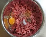 チーズハンバーグのデコレーションケーキ♡作り方3写真