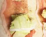 肉巻き白菜麻婆風餡かけ*覚書作り方2写真