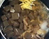 牛スジとコンニャクの甘辛煮(すじコン）作り方4写真