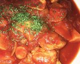 鶏肉のトマト煮込み♬水不要♡作り方5写真