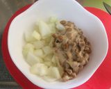 納豆玉ねぎ(玉ねぎ納豆でも可)作り方3写真