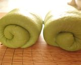 抹茶あん入り食パン（ＨＢ使用）作り方10写真