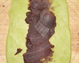 抹茶あん入り食パン（ＨＢ使用）作り方7写真