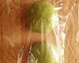 抹茶あん入り食パン（ＨＢ使用）作り方4写真