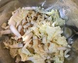 スタミナ源のたれでいただく納豆白菜丼作り方3写真
