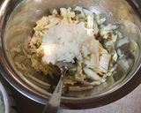 スタミナ源のたれでいただく納豆白菜丼作り方4写真