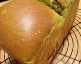 抹茶あん入り食パン（ＨＢ使用）作り方13写真