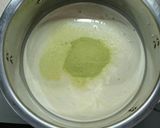 ダブル抹茶豆乳パンナコッタ作り方3写真