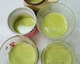 ダブル抹茶豆乳パンナコッタ作り方4写真