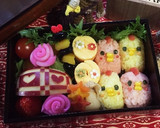 【簡単】キャラ弁 おかず なると 薔薇作り方10写真