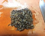 余ったナスの辛子漬けの豚肉炒め作り方2写真
