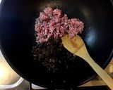 余ったナスの辛子漬けの豚肉炒め作り方3写真