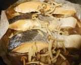 簡単ふわふわ鮭の酒蒸し風作り方3写真