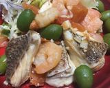鯛と海老のアクアパッツァ作り方6写真