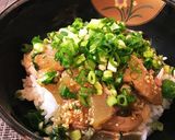 あじの刺身丼(漬け丼)作り方5写真