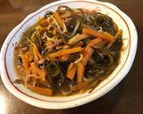簡単！定番おかず☆切り昆布の煮物作り方7写真