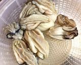牡蠣のつけ蕎麦作り方1写真