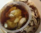 牡蠣のつけ蕎麦作り方3写真
