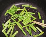 鶏むね肉と季節の野菜（ ゴーヤアスパラシシトウ）作り方7写真