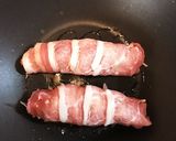 人参、子大豆もやし、チーズの肉巻き作り方3写真