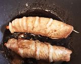 人参、子大豆もやし、チーズの肉巻き作り方5写真