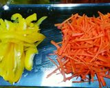 三色野菜de洋風きんぴら☆作り方2写真