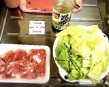 白菜と豚肉の簡単炒め作り方1写真