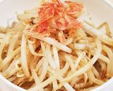 もやしの醤油煮♪レンチン2分☆ノンオイル作り方3写真