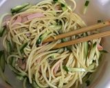 めんつゆでパスタサラダ作り方2写真
