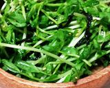 豆苗の塩昆布しゃきしゃきサラダ作り方3写真