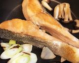 鮭の味噌焼き♡作り方1写真