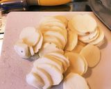 薄切りポテトのチーズグラタン作り方1写真