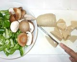 鶏手羽元と野菜の煮物♪簡単筍ピーマン人参作り方7写真
