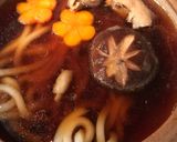 麺つゆで簡単美味しい鍋焼きうどん♡1人前作り方10写真
