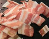 れんこんと豚バラ肉のピリ辛炒め作り方2写真