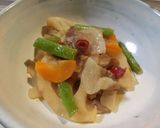 れんこんと豚バラ肉のピリ辛炒め作り方6写真