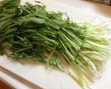 ささみと水菜の梅じゃこ和え作り方4写真