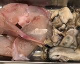 牡蠣とアンコウのみぞれ鍋作り方1写真