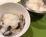 牡蠣とアンコウのみぞれ鍋作り方2写真