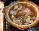 牡蠣とアンコウのみぞれ鍋作り方4写真