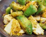 お豆腐とアボカドのクミン炒め☆作り方10写真