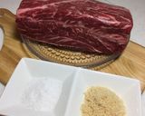 ♥3ステップだけ！絶品ローストビーフ♥作り方1写真