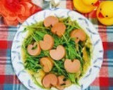 豆苗と魚肉ソーセージのサっと煮作り方5写真